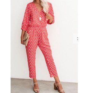 Vici Begonia Pocketed Jumpsuit